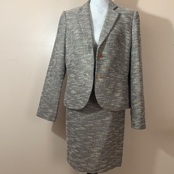 Calvin Klein Tweed Gold Tone Lameé Suit Jacket/Blazer 🥳🛍Host Pick🥳🛍 - Picture 15 of 15